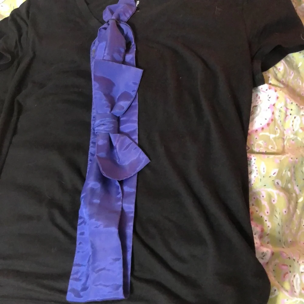 Blue Fabric belt by Echo S/M
